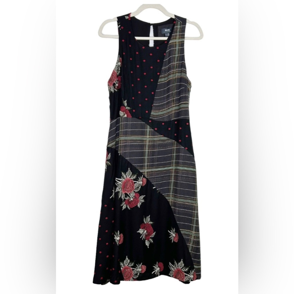 Maeve by Anthropologie patchwork dress